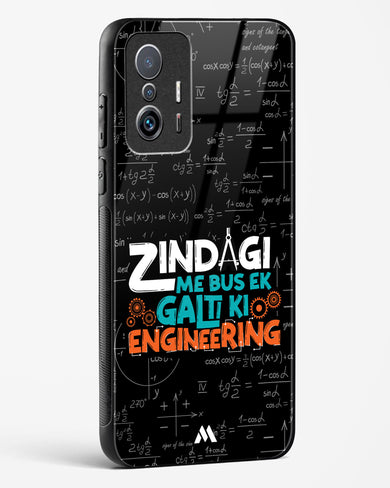 Zindagi Galti Engineering Glass Case Phone Cover-(Xiaomi)