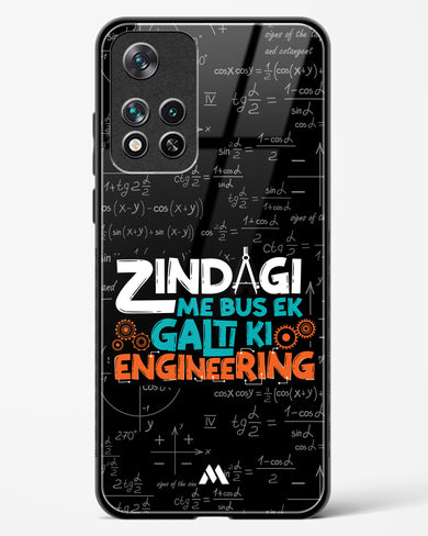 Zindagi Galti Engineering Glass Case Phone Cover-(Xiaomi)