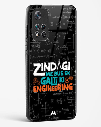 Zindagi Galti Engineering Glass Case Phone Cover-(Xiaomi)