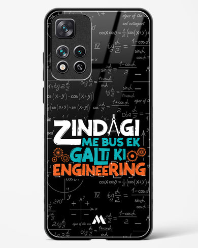 Zindagi Galti Engineering Glass Case Phone Cover (Xiaomi)