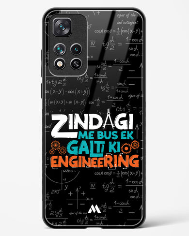 Zindagi Galti Engineering Glass Case Phone Cover-(Xiaomi)