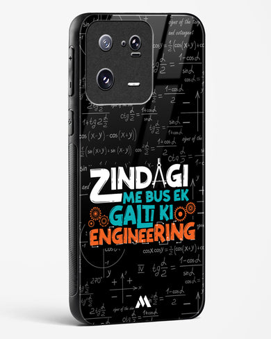 Zindagi Galti Engineering Glass Case Phone Cover (Xiaomi)