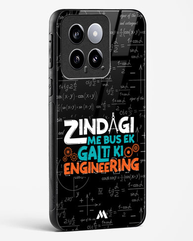 Zindagi Galti Engineering Glass Case Phone Cover-(Xiaomi)