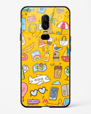 Vintage Travel Glass Case Phone Cover (OnePlus)