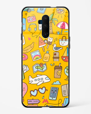 Vintage Travel Glass Case Phone Cover (OnePlus)