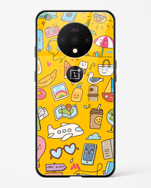 Vintage Travel Glass Case Phone Cover (OnePlus)