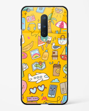 Vintage Travel Glass Case Phone Cover (OnePlus)