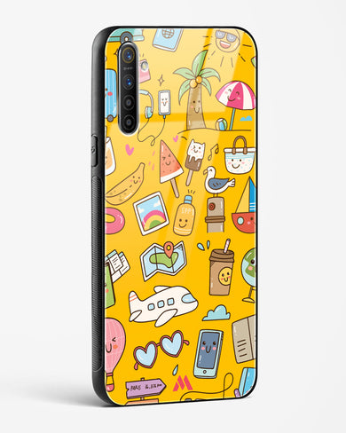 Vintage Travel Glass Case Phone Cover (Oppo)