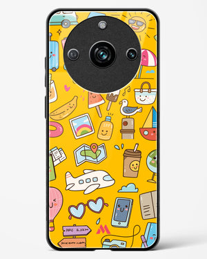 Vintage Travel Glass Case Phone Cover (Realme)