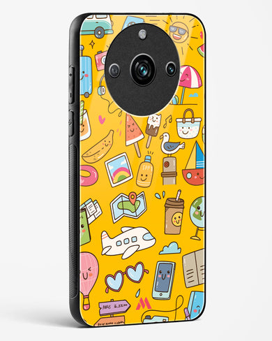 Vintage Travel Glass Case Phone Cover (Realme)