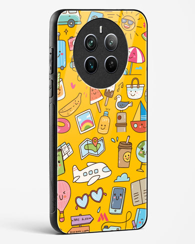 Vintage Travel Glass Case Phone Cover (Realme)