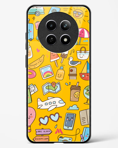 Vintage Travel Glass Case Phone Cover (Realme)