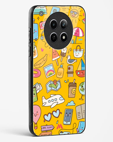 Vintage Travel Glass Case Phone Cover (Realme)