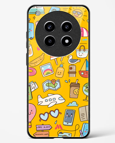 Vintage Travel Glass Case Phone Cover (Realme)