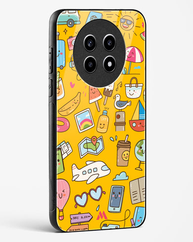 Vintage Travel Glass Case Phone Cover (Realme)