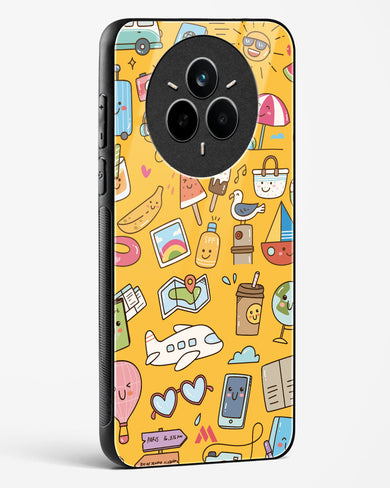 Vintage Travel Glass Case Phone Cover (Realme)