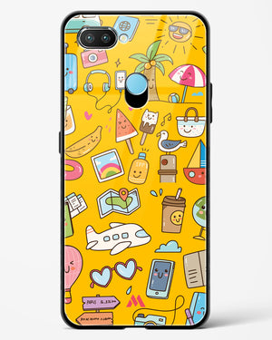 Vintage Travel Glass Case Phone Cover (Realme)