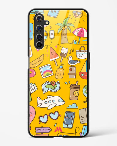 Vintage Travel Glass Case Phone Cover (Realme)