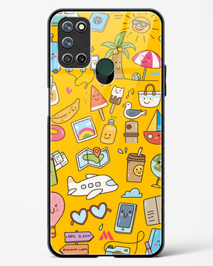 Vintage Travel Glass Case Phone Cover (Realme)