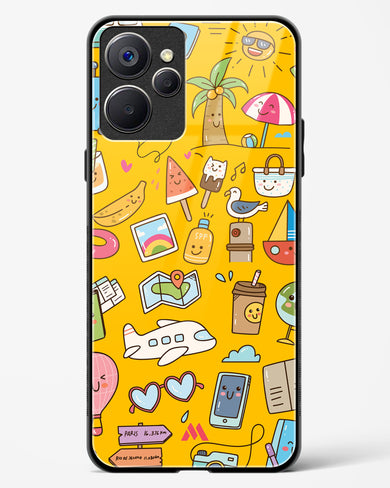 Vintage Travel Glass Case Phone Cover (Realme)