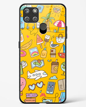 Vintage Travel Glass Case Phone Cover (Realme)