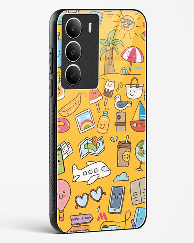 Vintage Travel Glass Case Phone Cover (Realme)