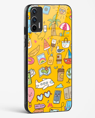 Vintage Travel Glass Case Phone Cover (Realme)