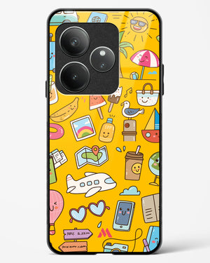 Vintage Travel Glass Case Phone Cover (Realme)