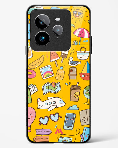 Vintage Travel Glass Case Phone Cover (Realme)