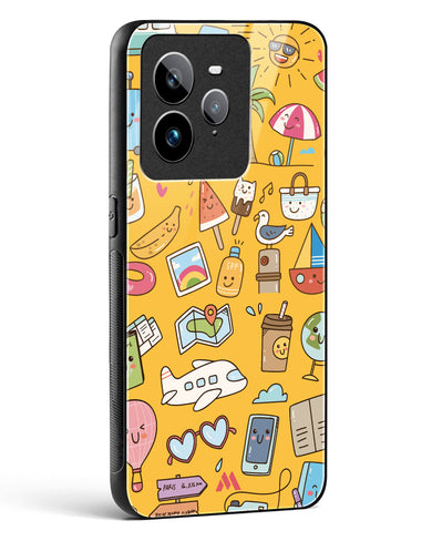 Vintage Travel Glass Case Phone Cover (Realme)