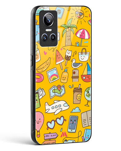 Vintage Travel Glass Case Phone Cover (Realme)