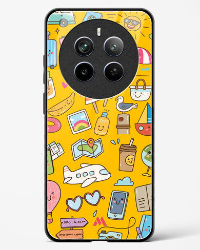 Vintage Travel Glass Case Phone Cover (Realme)