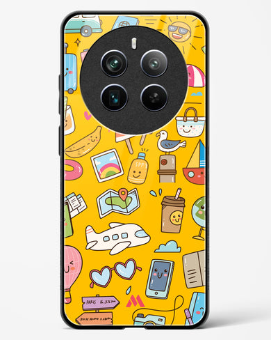 Vintage Travel Glass Case Phone Cover (Realme)