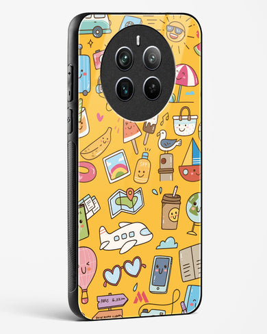 Vintage Travel Glass Case Phone Cover (Realme)