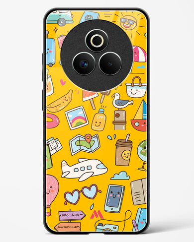 Vintage Travel Glass Case Phone Cover (Realme)