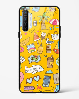 Vintage Travel Glass Case Phone Cover (Realme)