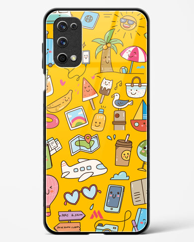 Vintage Travel Glass Case Phone Cover (Realme)