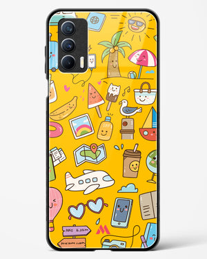 Vintage Travel Glass Case Phone Cover (Realme)