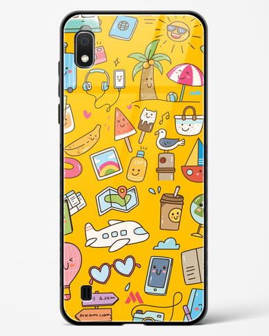 Vintage Travel Glass Case Phone Cover (Samsung)