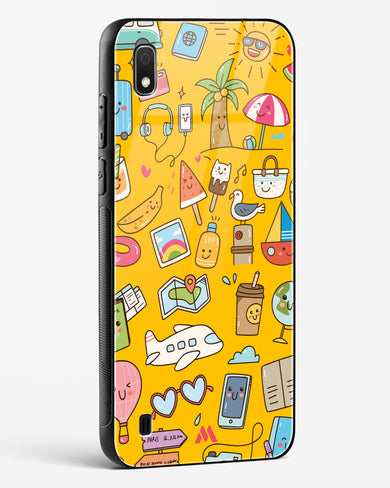 Vintage Travel Glass Case Phone Cover (Samsung)