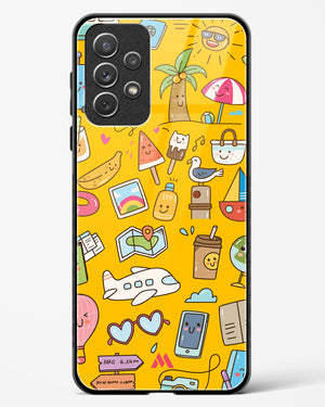 Vintage Travel Glass Case Phone Cover (Samsung)