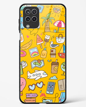Vintage Travel Glass Case Phone Cover (Samsung)