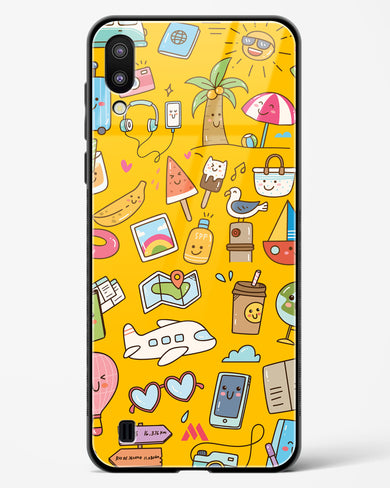 Vintage Travel Glass Case Phone Cover (Samsung)