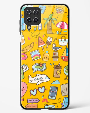 Vintage Travel Glass Case Phone Cover (Samsung)