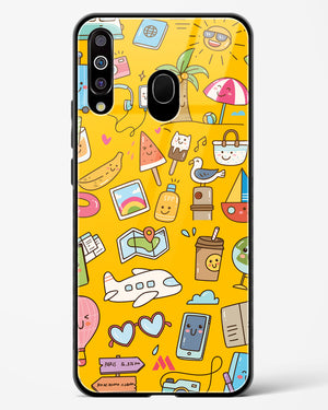 Vintage Travel Glass Case Phone Cover (Samsung)