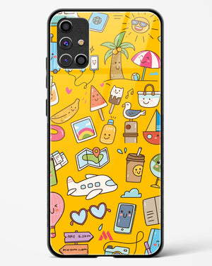 Vintage Travel Glass Case Phone Cover (Samsung)