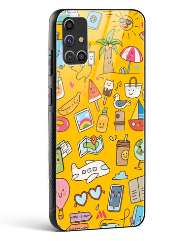 Vintage Travel Glass Case Phone Cover (Samsung)