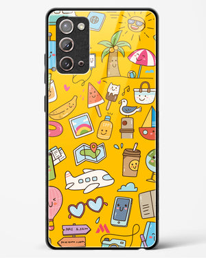 Vintage Travel Glass Case Phone Cover (Samsung)