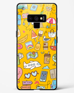 Vintage Travel Glass Case Phone Cover (Samsung)