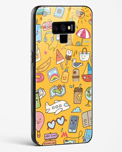 Vintage Travel Glass Case Phone Cover (Samsung)